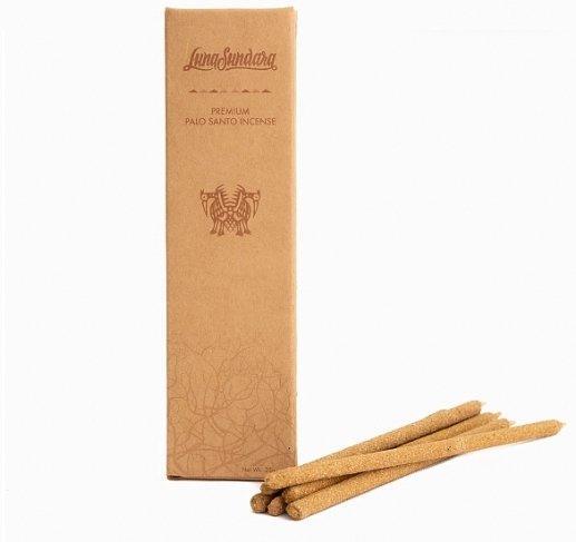 Luna Sundara - Premium Palo Santo Hand-Rolled Incense Sticks 秘魯聖木熏香棒(6枝裝) - NATROshop