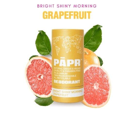 Paper Cosmetics - Bright Shiny Morning 天然香體膏 (清新西柚) - NATROshop