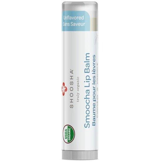 Shoosha - Organic Smoocha Lip Balms USDA 有機潤唇膏 (無香料 - 嬰兒及成人適用) - NATROshop